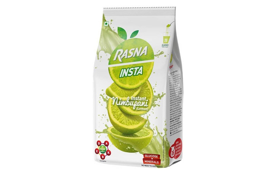 Rasna Insta - Instant Nimbupani (Lemon)    Box  500 grams